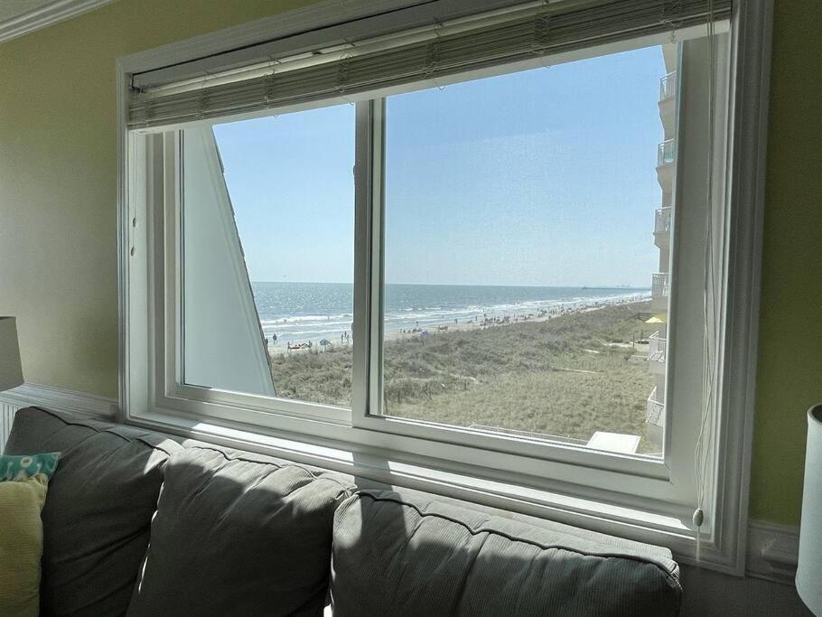 *2Br Oceanfront Retreat*King Ensuite*Pool*Nmb Cherry Grove*Pc4 Myrtle Beach Eksteriør bilde