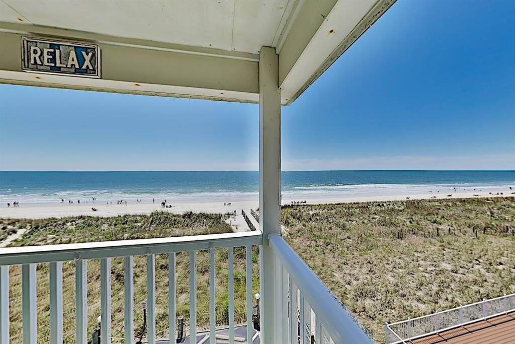 *2Br Oceanfront Retreat*King Ensuite*Pool*Nmb Cherry Grove*Pc4 Myrtle Beach Eksteriør bilde