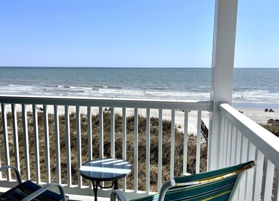 *2Br Oceanfront Retreat*King Ensuite*Pool*Nmb Cherry Grove*Pc4 Myrtle Beach Eksteriør bilde