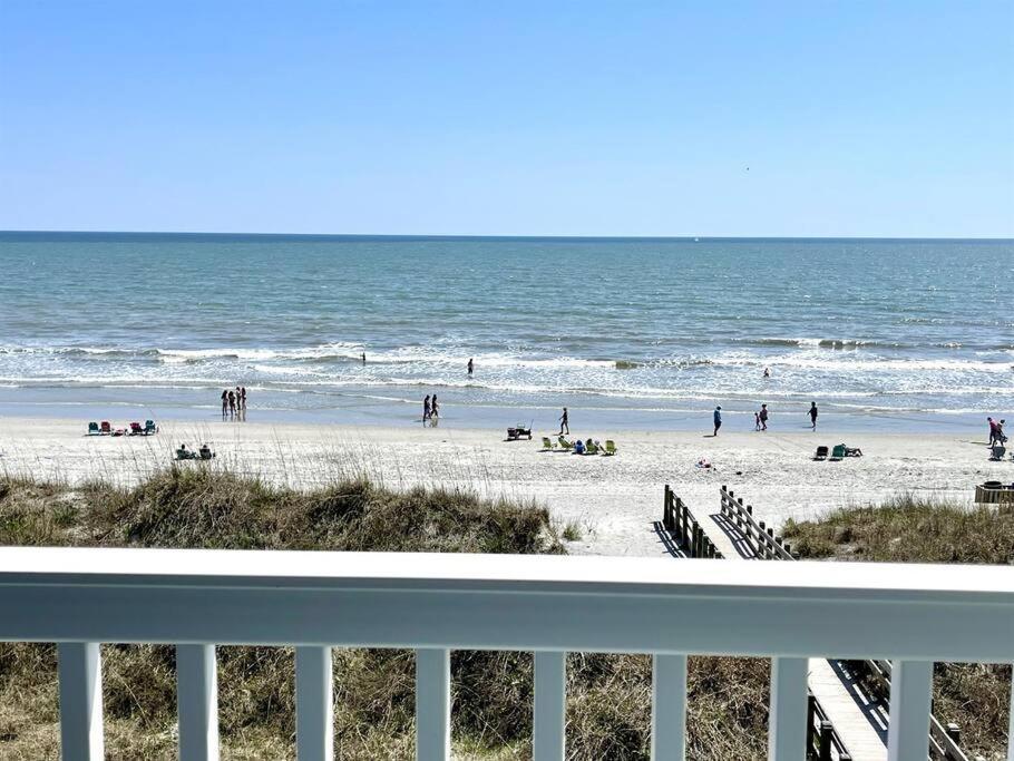 *2Br Oceanfront Retreat*King Ensuite*Pool*Nmb Cherry Grove*Pc4 Myrtle Beach Eksteriør bilde