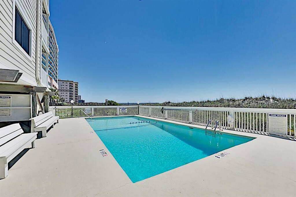 *2Br Oceanfront Retreat*King Ensuite*Pool*Nmb Cherry Grove*Pc4 Myrtle Beach Eksteriør bilde