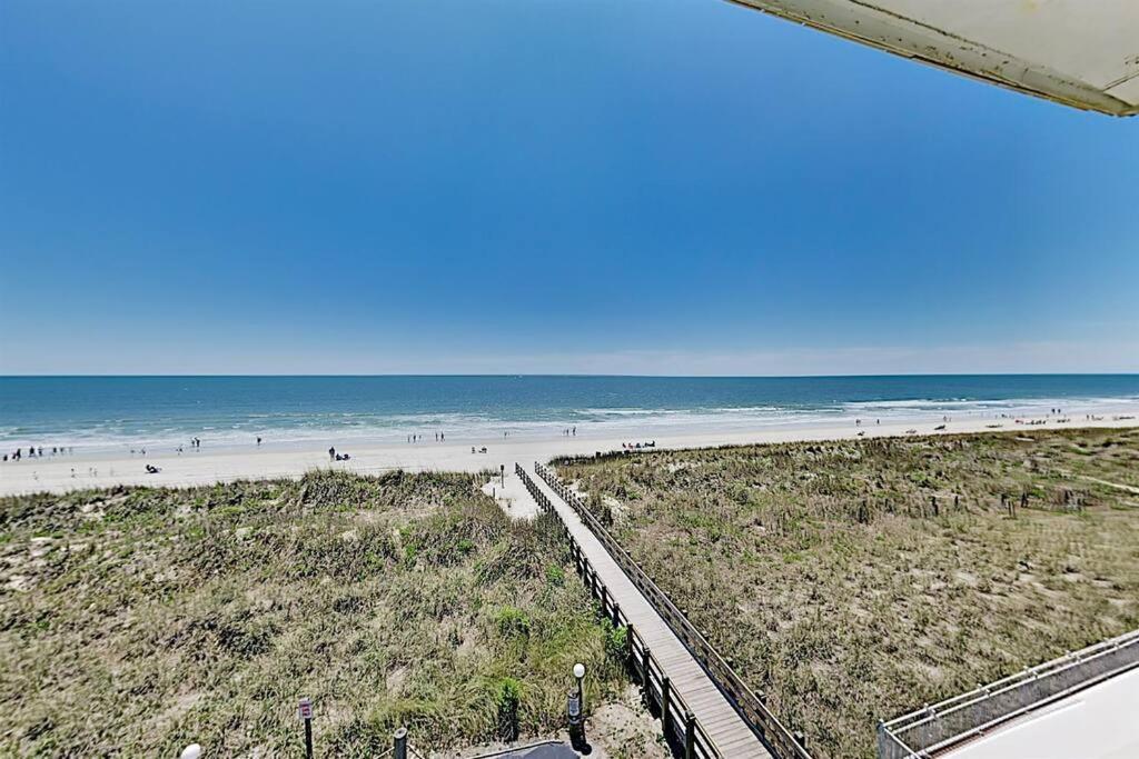 *2Br Oceanfront Retreat*King Ensuite*Pool*Nmb Cherry Grove*Pc4 Myrtle Beach Eksteriør bilde