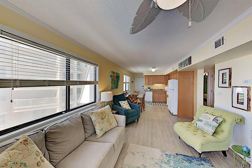 *2Br Oceanfront Retreat*King Ensuite*Pool*Nmb Cherry Grove*Pc4 Myrtle Beach Eksteriør bilde