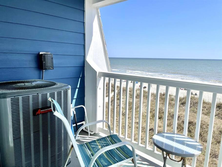 *2Br Oceanfront Retreat*King Ensuite*Pool*Nmb Cherry Grove*Pc4 Myrtle Beach Eksteriør bilde