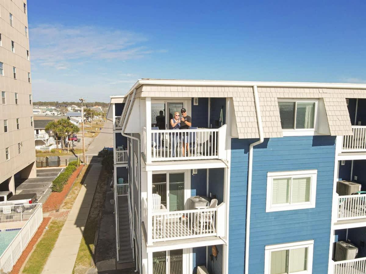*2Br Oceanfront Retreat*King Ensuite*Pool*Nmb Cherry Grove*Pc4 Myrtle Beach Eksteriør bilde