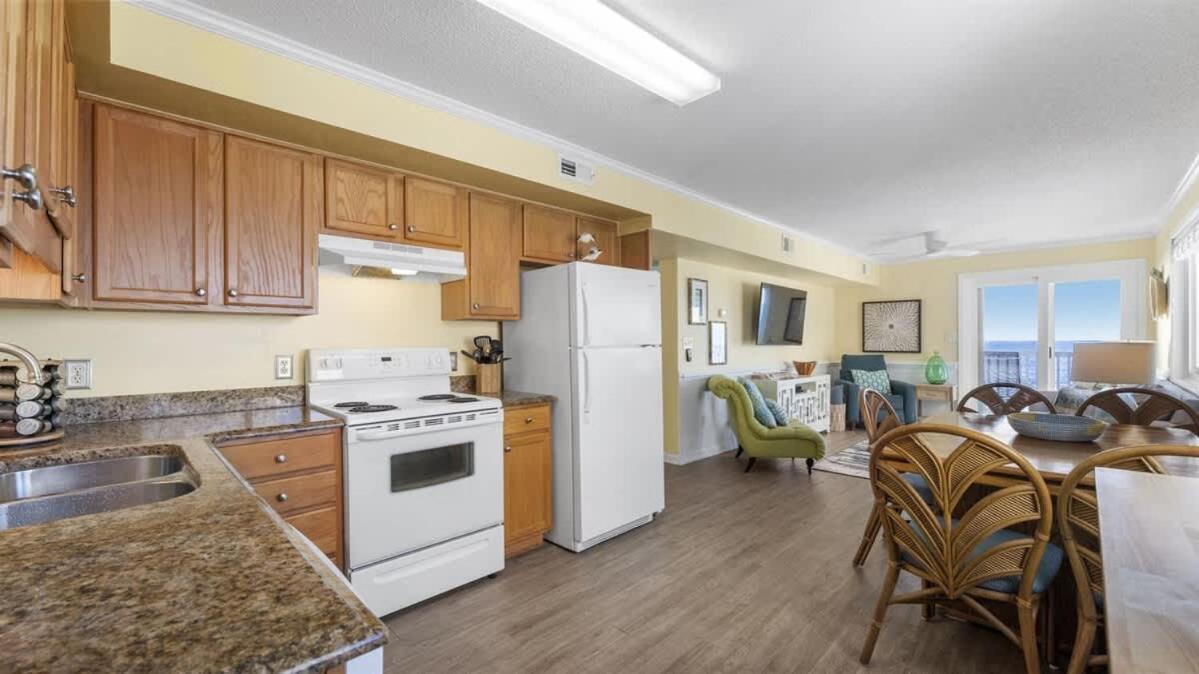 *2Br Oceanfront Retreat*King Ensuite*Pool*Nmb Cherry Grove*Pc4 Myrtle Beach Eksteriør bilde