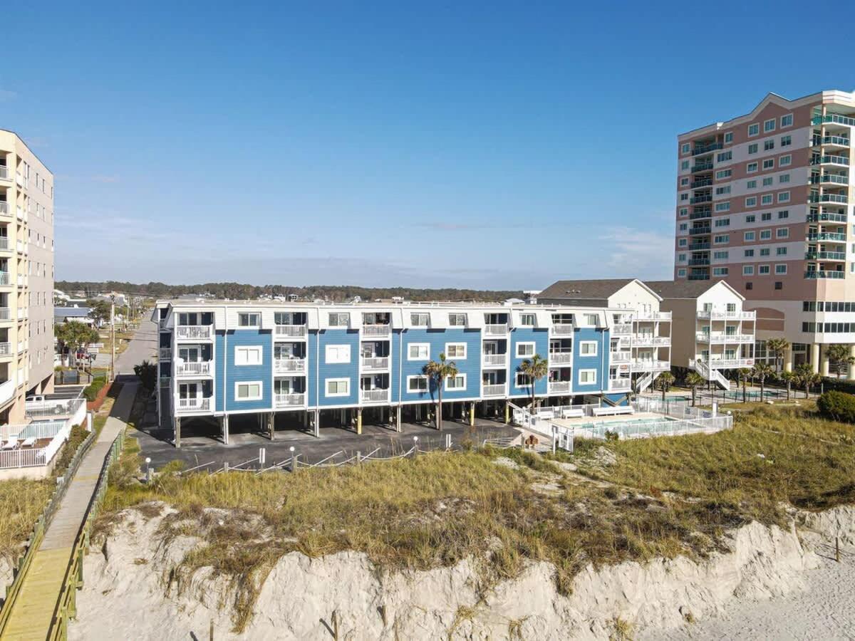 *2Br Oceanfront Retreat*King Ensuite*Pool*Nmb Cherry Grove*Pc4 Myrtle Beach Eksteriør bilde