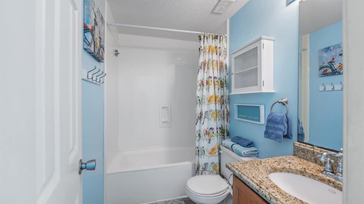 *2Br Oceanfront Retreat*King Ensuite*Pool*Nmb Cherry Grove*Pc4 Myrtle Beach Eksteriør bilde