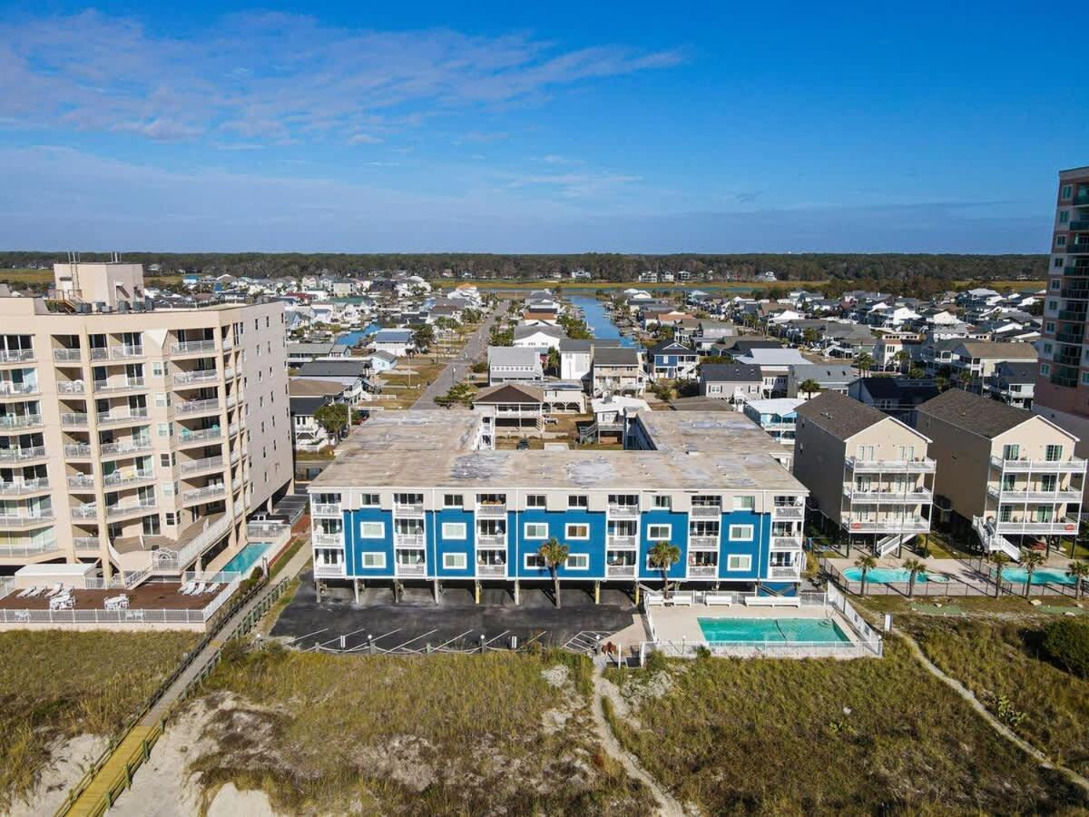 *2Br Oceanfront Retreat*King Ensuite*Pool*Nmb Cherry Grove*Pc4 Myrtle Beach Eksteriør bilde