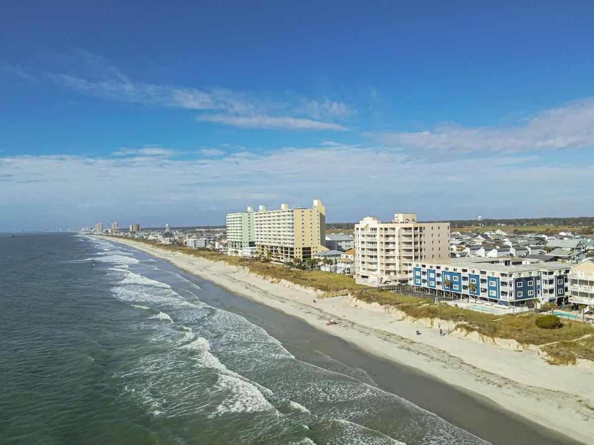 *2Br Oceanfront Retreat*King Ensuite*Pool*Nmb Cherry Grove*Pc4 Myrtle Beach Eksteriør bilde
