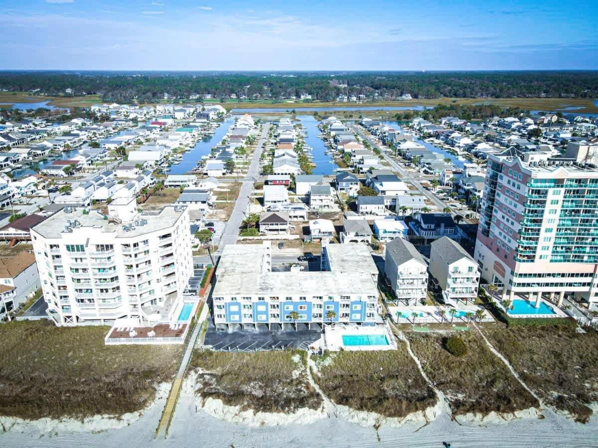 *2Br Oceanfront Retreat*King Ensuite*Pool*Nmb Cherry Grove*Pc4 Myrtle Beach Eksteriør bilde